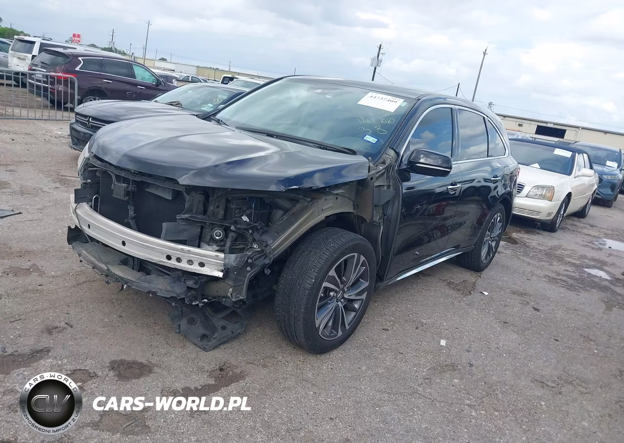2019 Acura Mdx Tech Pkg VIN:5J8YD4H57KL014026 - 2