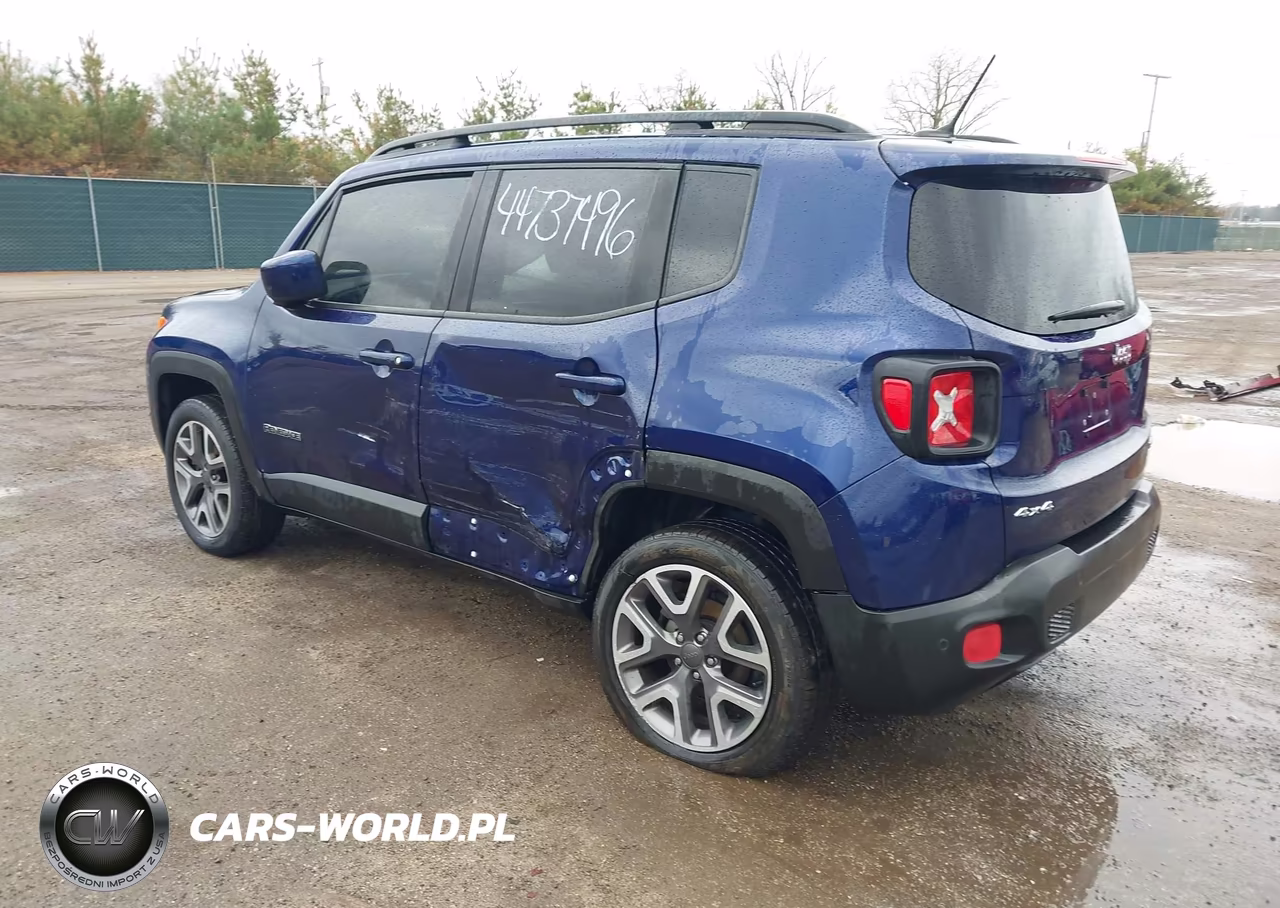 2017 Jeep Renegade Latitude 4X4 VIN:ZACCJBBB7HPF45557 - 3