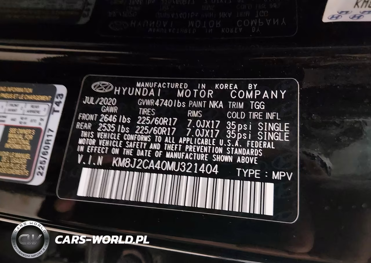 2021 Hyundai Tucson Se VIN:KM8J2CA40MU321404 - 9