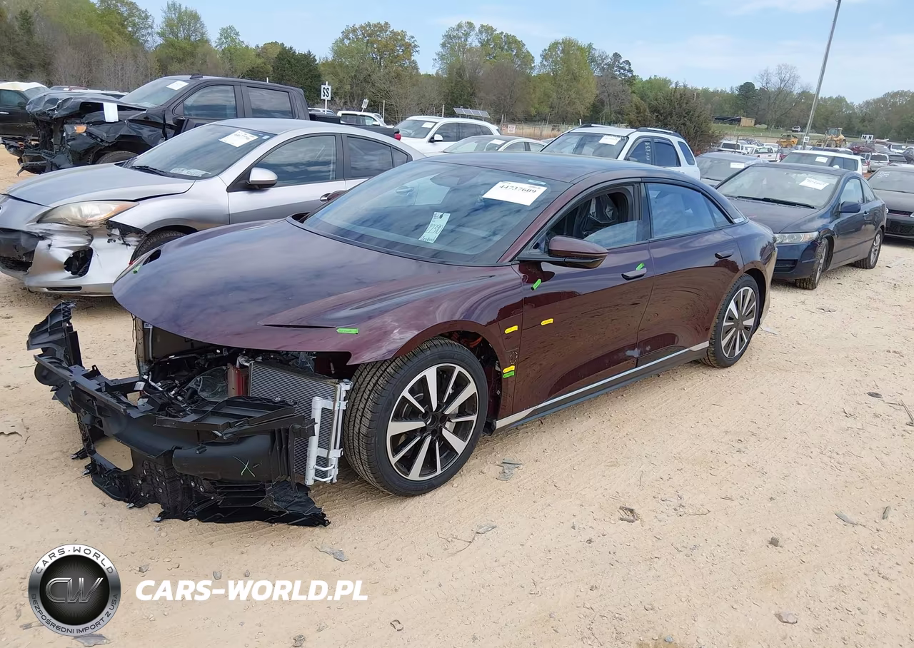 2023 Lucid Air Pure VIN:50EA1PFA1PA007033 - 2