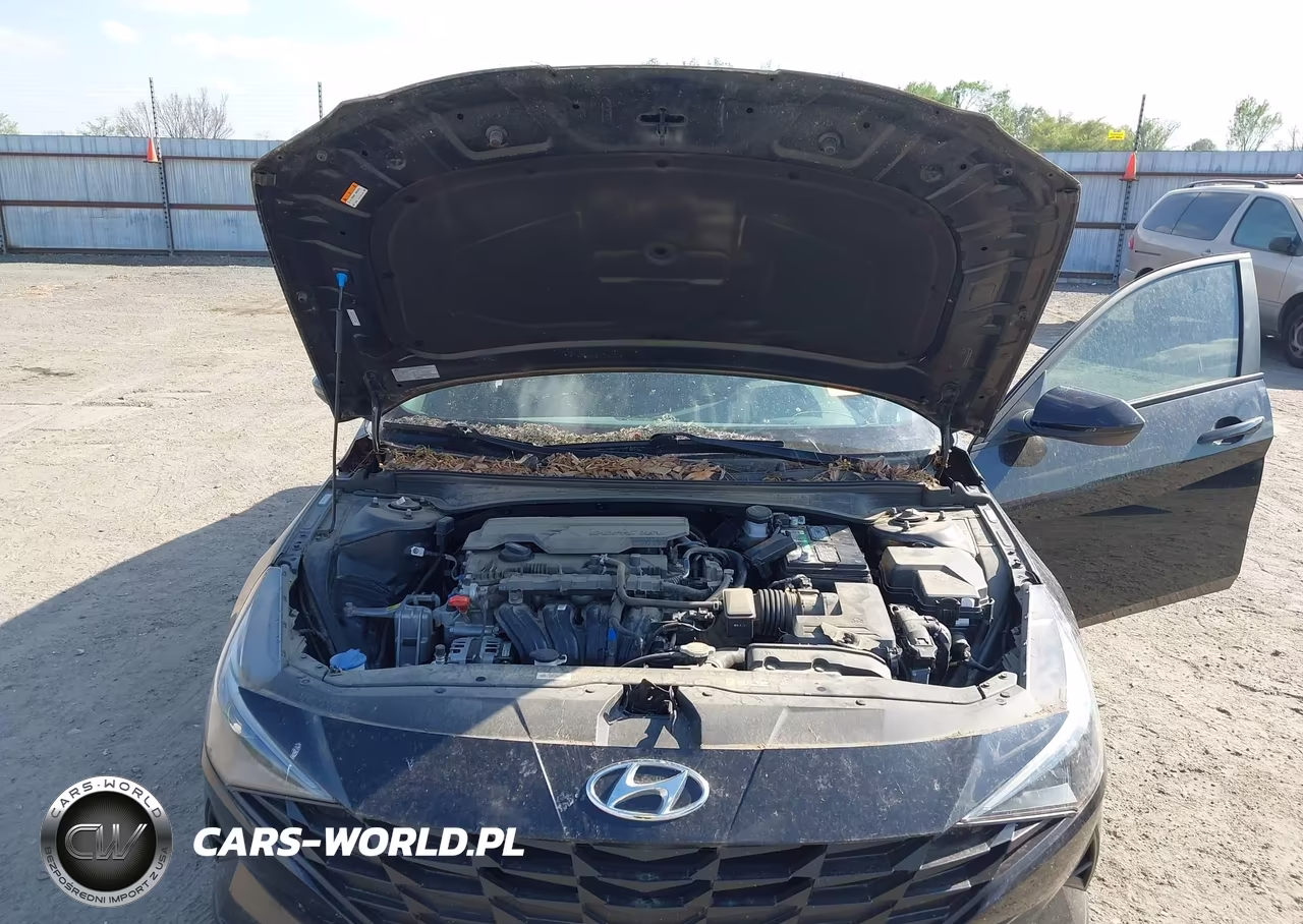 2021 Hyundai Elantra Se VIN:KMHLL4AG1MU124599 - 10