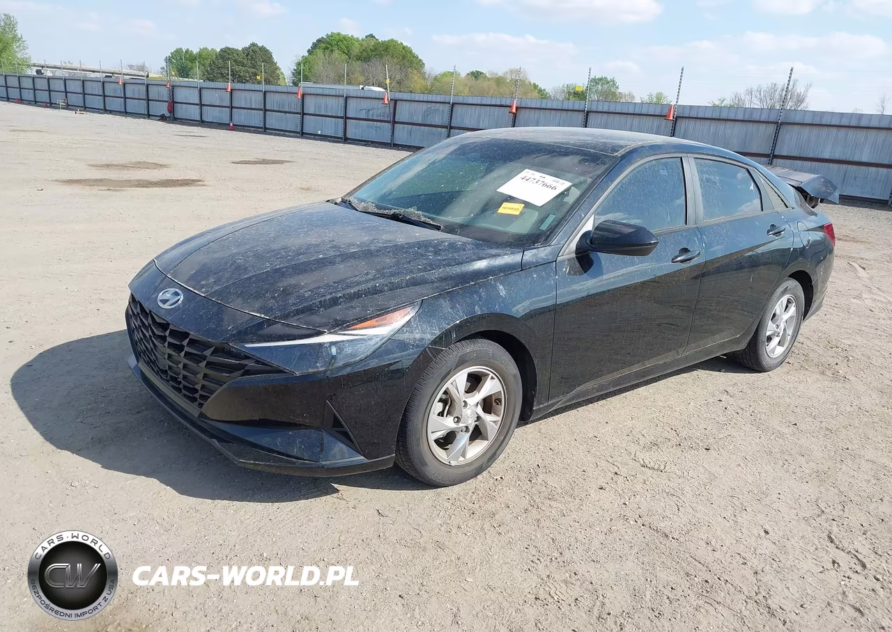 2021 Hyundai Elantra Se VIN:KMHLL4AG1MU124599 - 2
