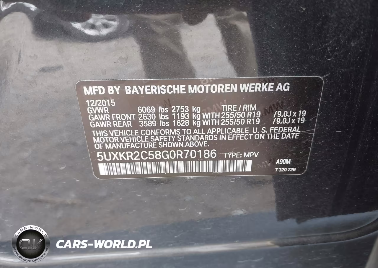 2016 BMW X5 Sdrive35I VIN:5UXKR2C58G0R70186 - 9