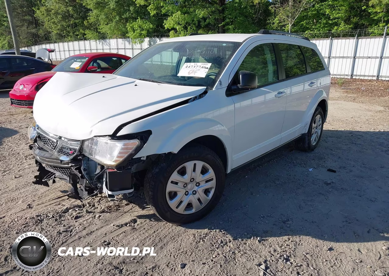 2018 Dodge Journey Se VIN:3C4PDCAB5JT443110 - 2