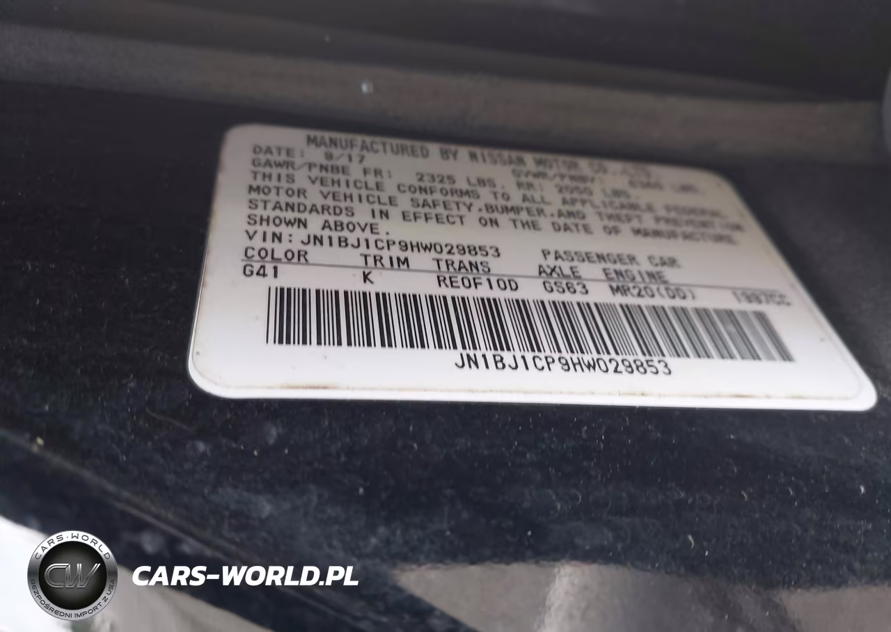 2017 Nissan Rogue Sport Sl VIN:JN1BJ1CP9HW029853 - 9