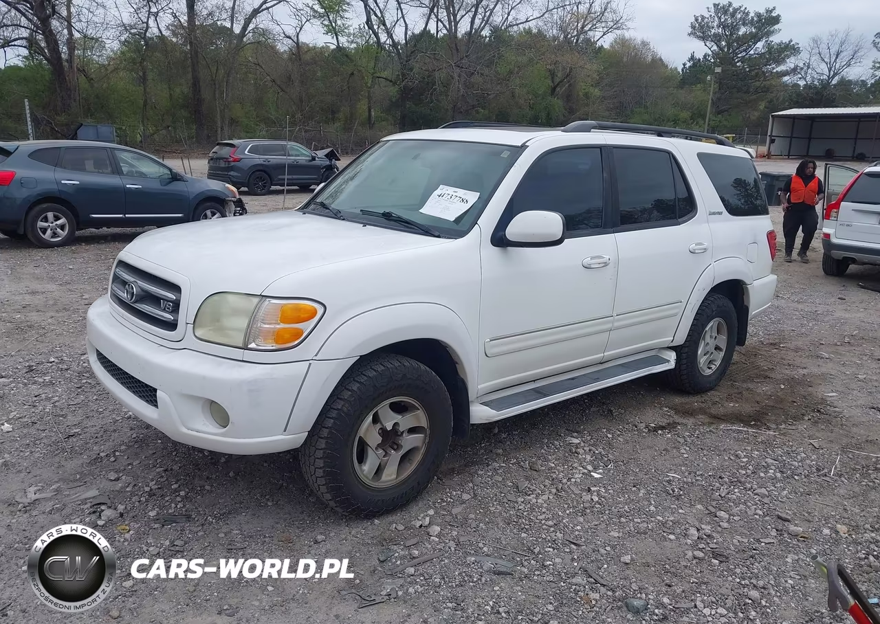 2002 Toyota Sequoia Limited V8 VIN:5TDZT38A72S099607 - 2