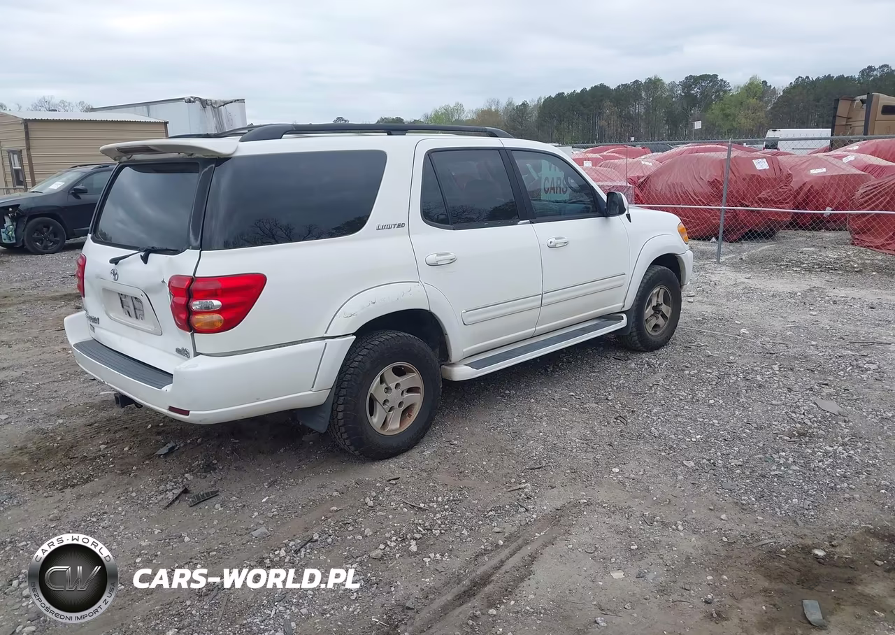 2002 Toyota Sequoia Limited V8 VIN:5TDZT38A72S099607 - 4