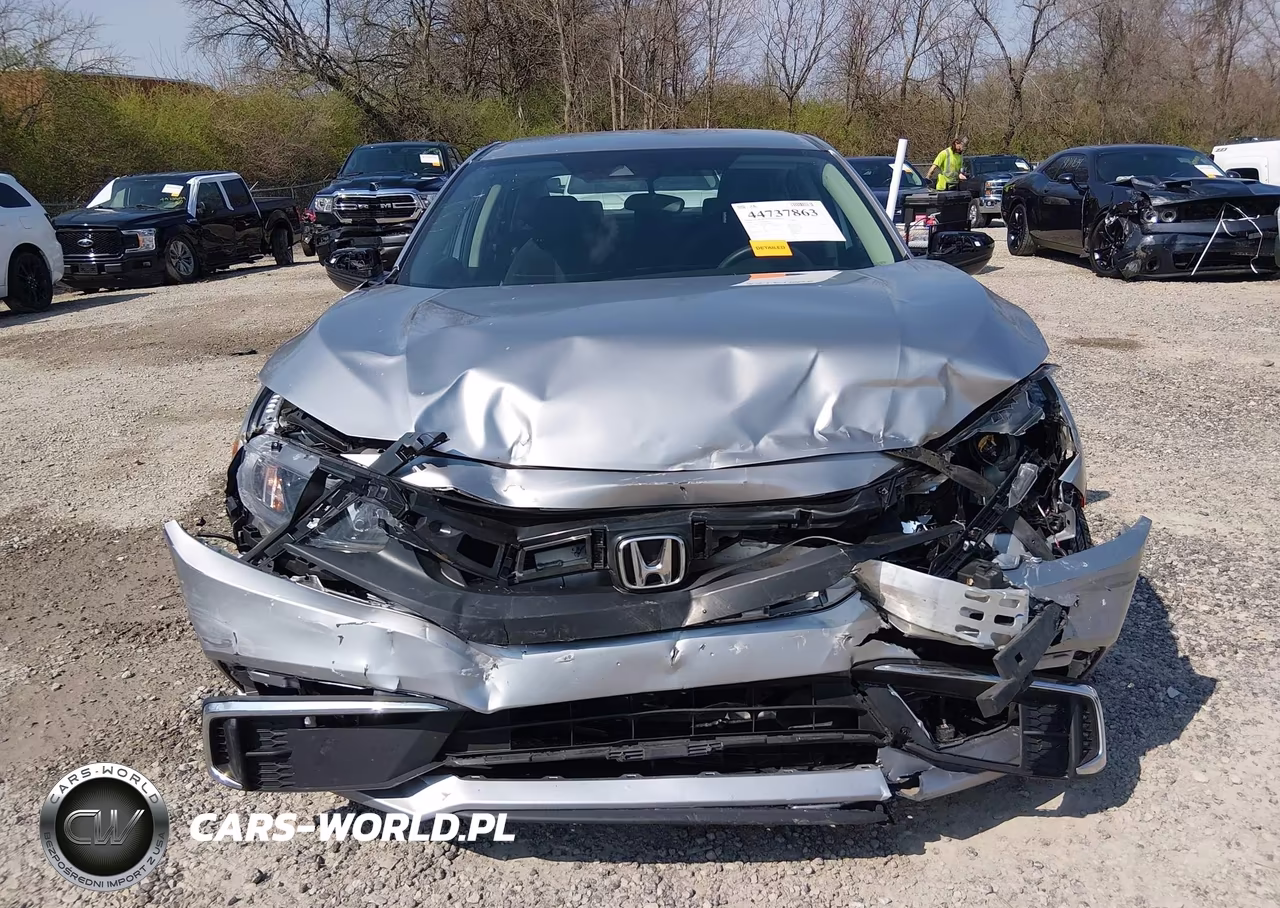 2020 Honda Civic Lx VIN:2HGFC2F67LH590109 - 12