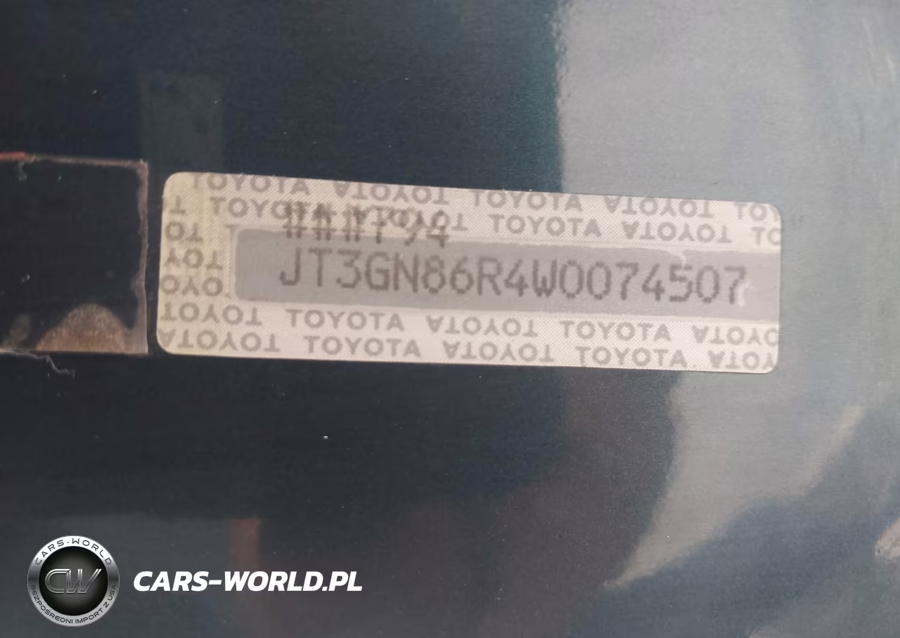 1998 Toyota 4Runner Sr5 V6 VIN:JT3GN86R4W0074507 - 9