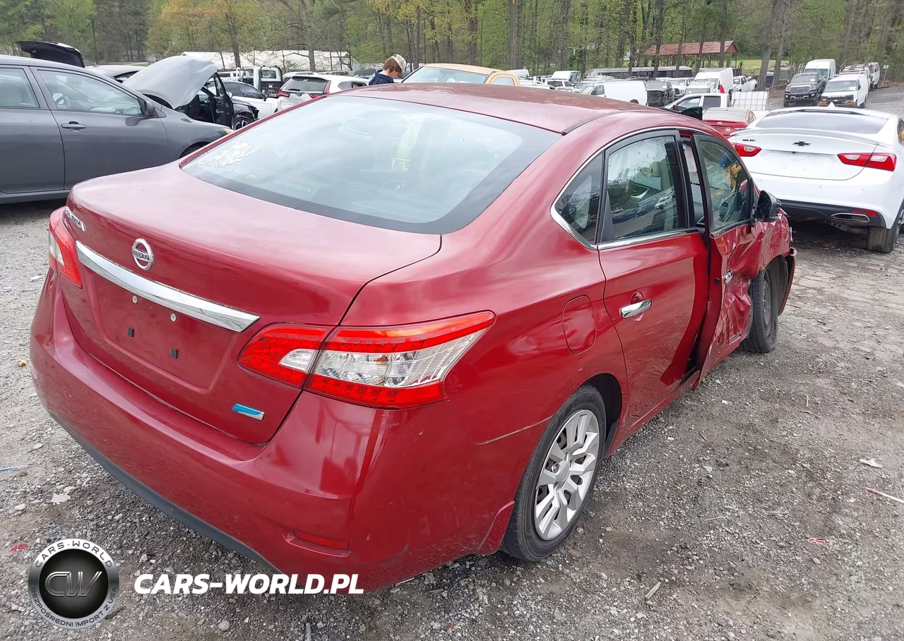 2013 Nissan Sentra S VIN:3N1AB7AP5DL795139 - 4