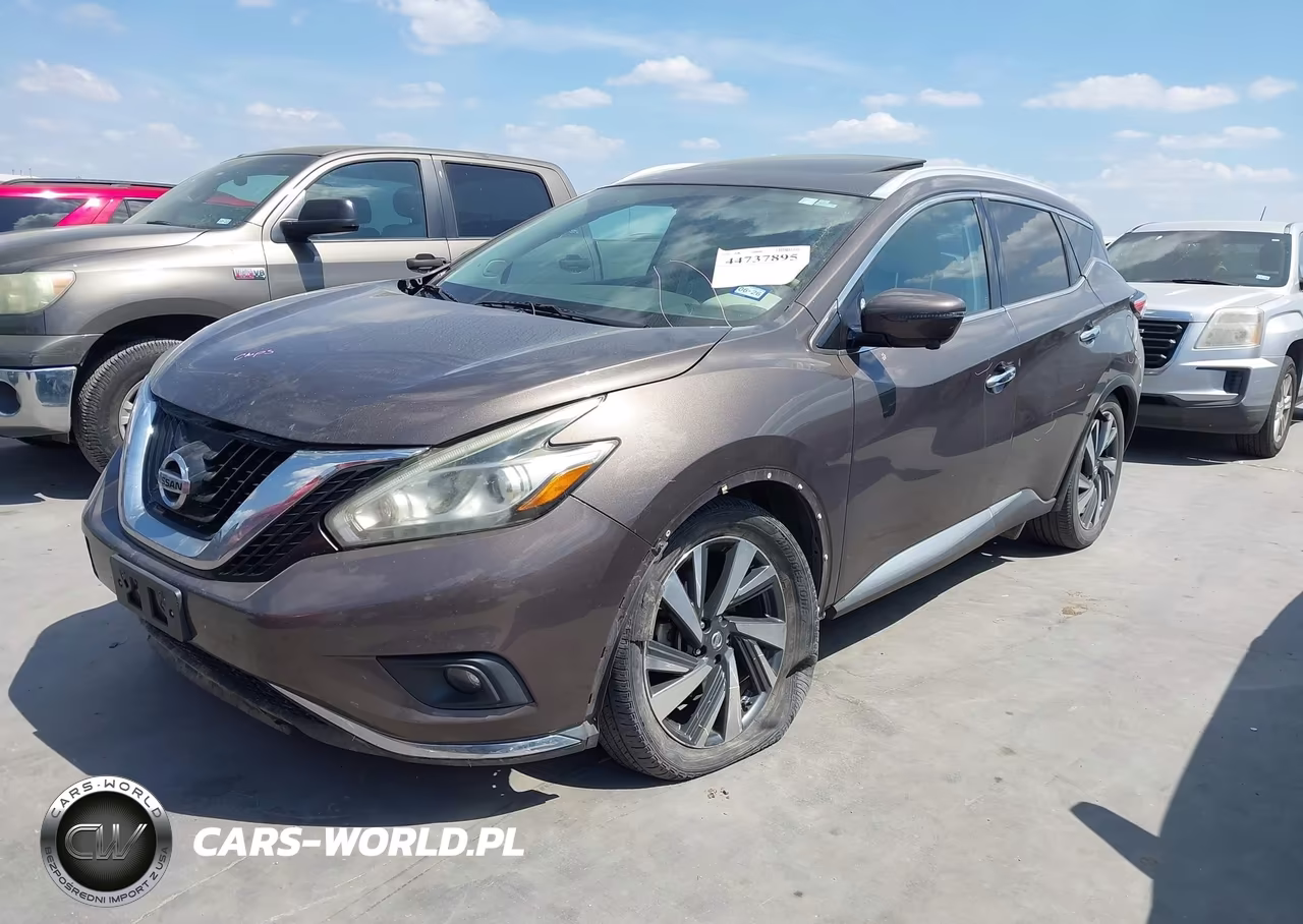 2016 Nissan Murano Hybrid Platinum-Sl VIN:5N1CZ2MG7GN151352 - 2