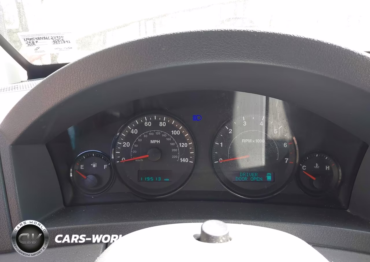 2006 Jeep Grand Cherokee Laredo VIN:1J4HS48N86C211954 - 7