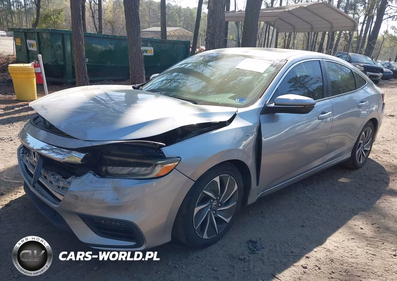 2019 Honda Insight Touring VIN:19XZE4F91KE007619 - 2