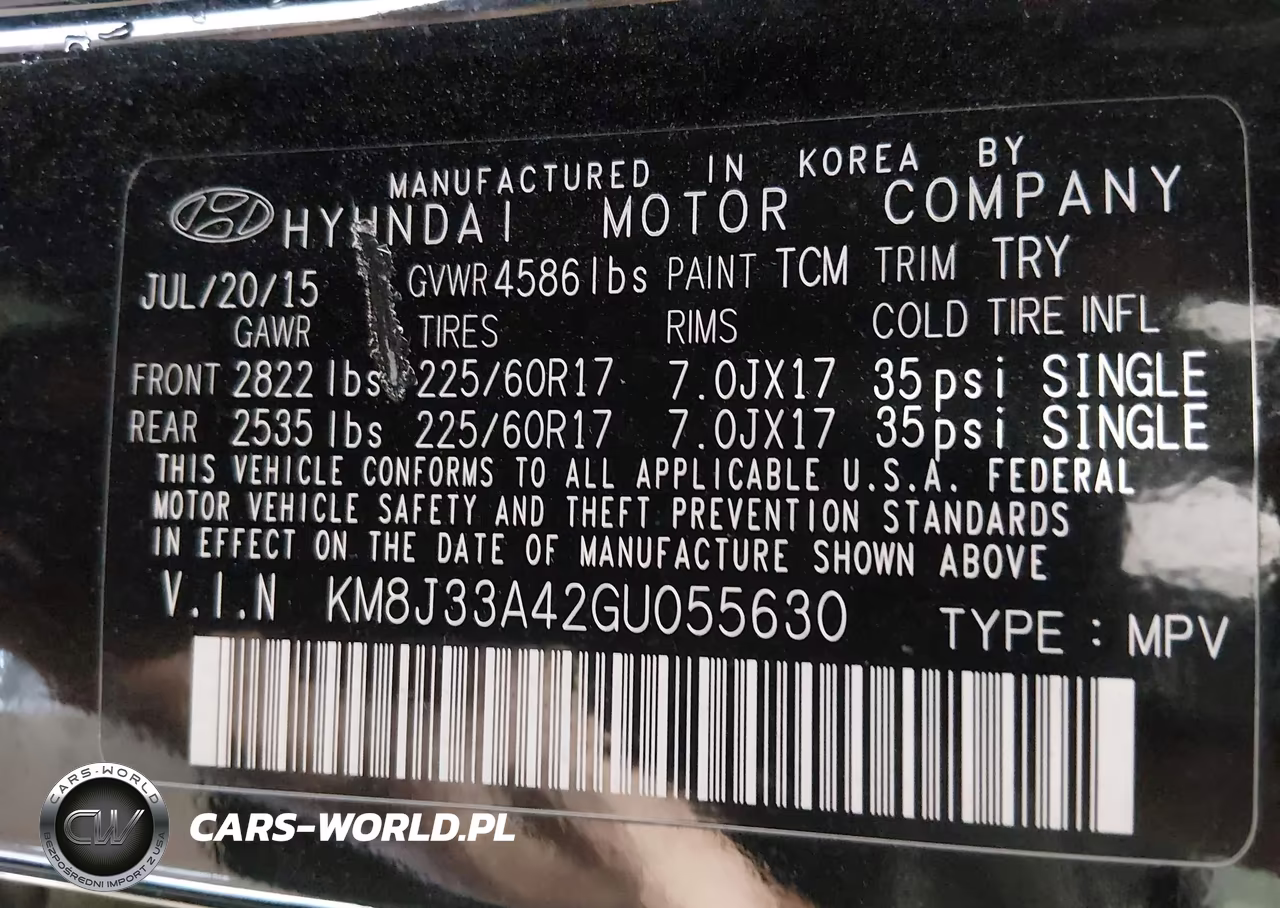 2016 Hyundai Tucson Se VIN:KM8J33A42GU055630 - 9