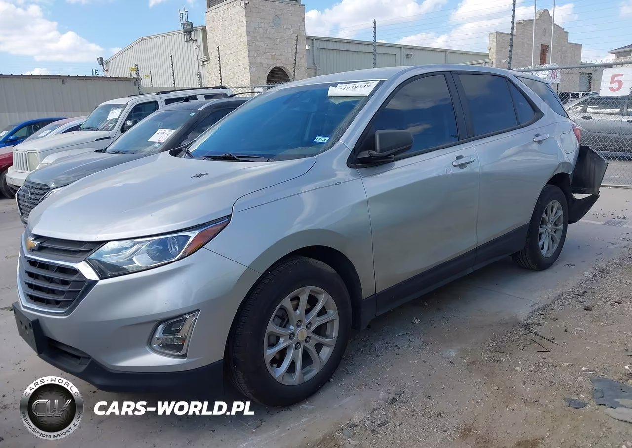 2020 Chevrolet Equinox Fwd Ls VIN:3GNAXHEV0LS733186 - 2