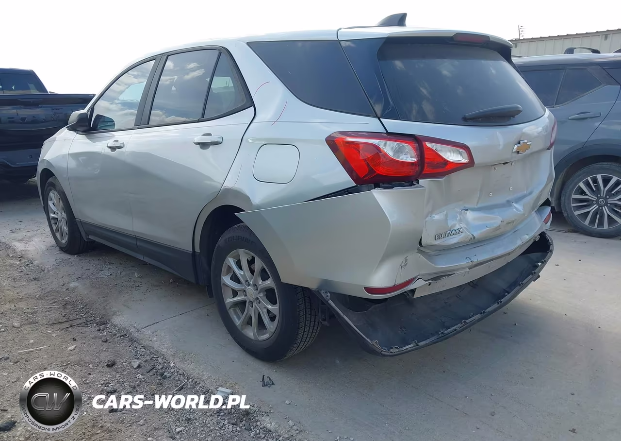2020 Chevrolet Equinox Fwd Ls VIN:3GNAXHEV0LS733186 - 3