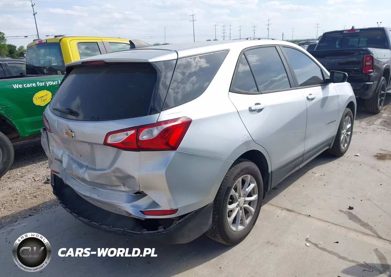 2020 Chevrolet Equinox Fwd Ls VIN:3GNAXHEV0LS733186 - 4