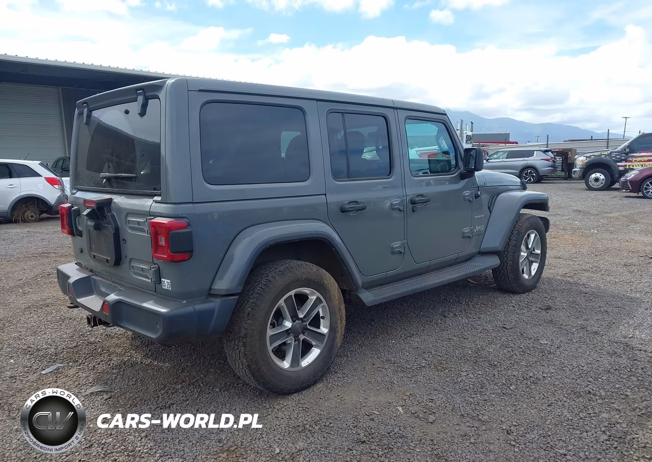 2020 Jeep Wrangler Unlimited Sahara 4X4 VIN:1C4HJXEN3LW106182 - 4