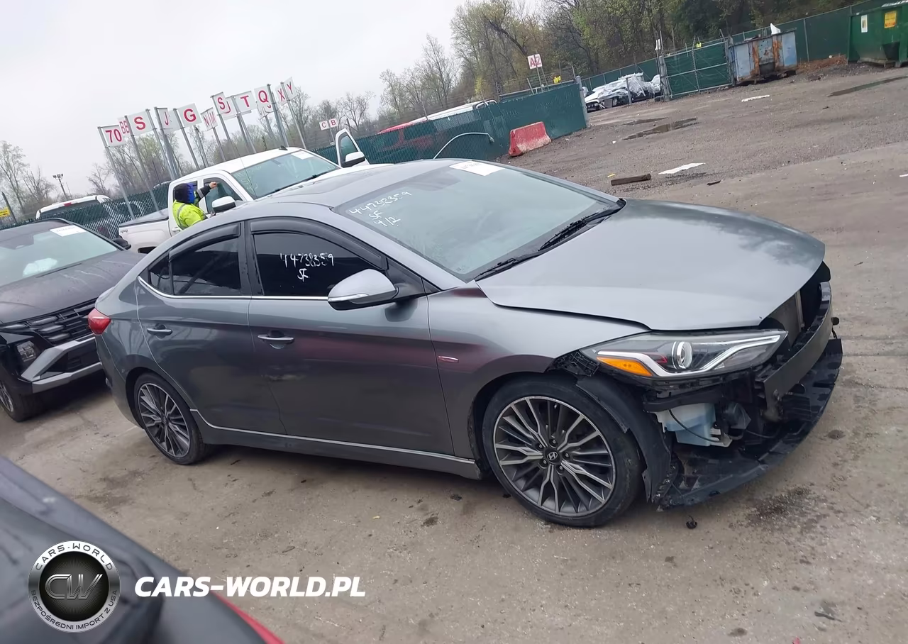 2018 Hyundai Elantra Sport VIN:KMHD04LB8JU546282 - 13