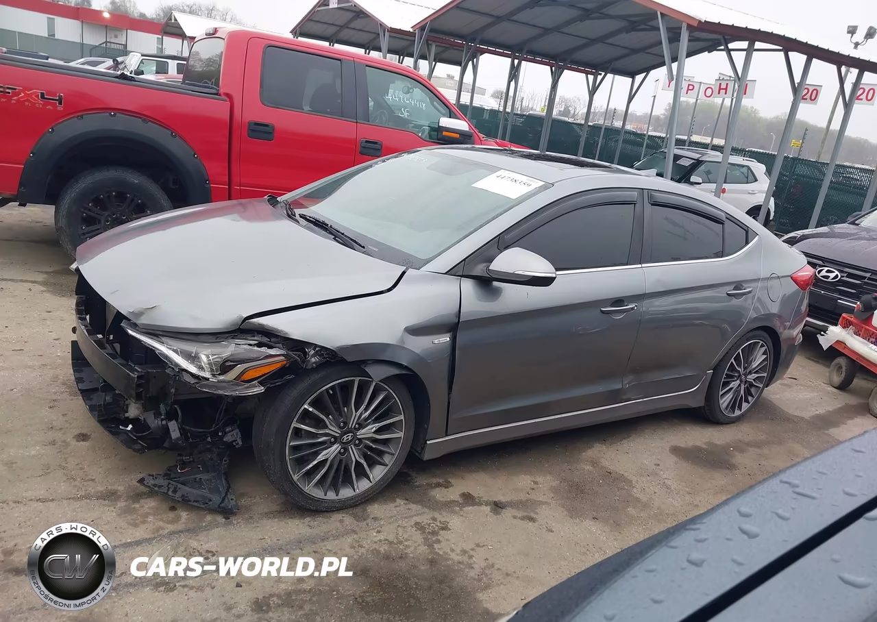 2018 Hyundai Elantra Sport VIN:KMHD04LB8JU546282 - 14