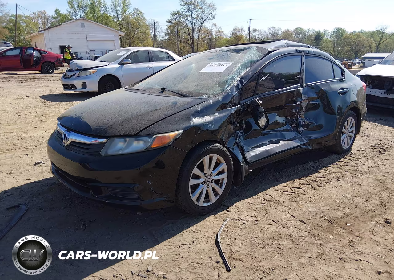 2012 Honda Civic Ex VIN:19XFB2F89CE040716 - 2