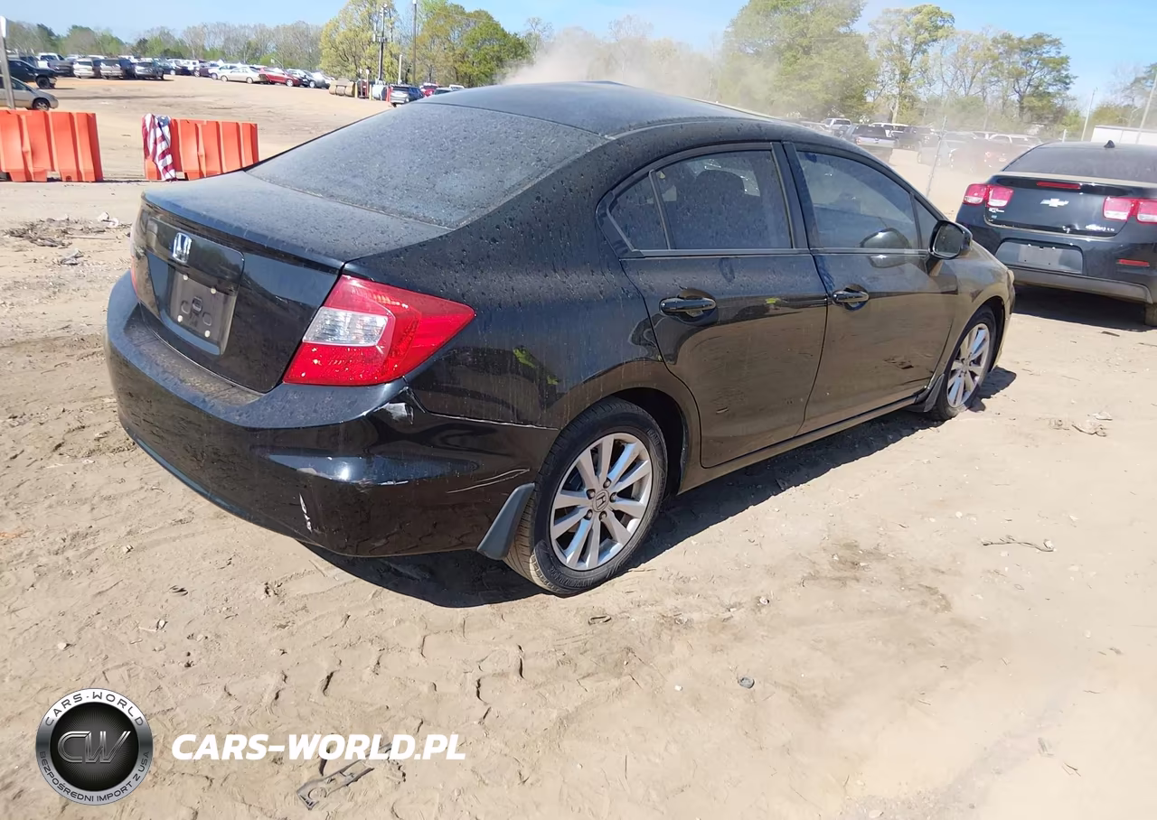 2012 Honda Civic Ex VIN:19XFB2F89CE040716 - 4