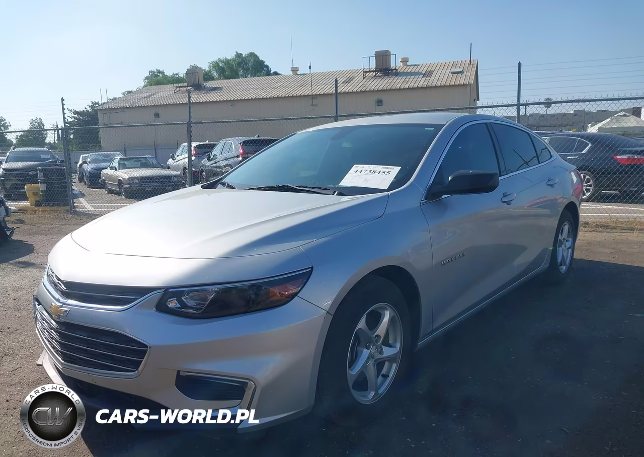 2017 Chevrolet Malibu Ls VIN:1G1ZB5ST6HF175490 - 2