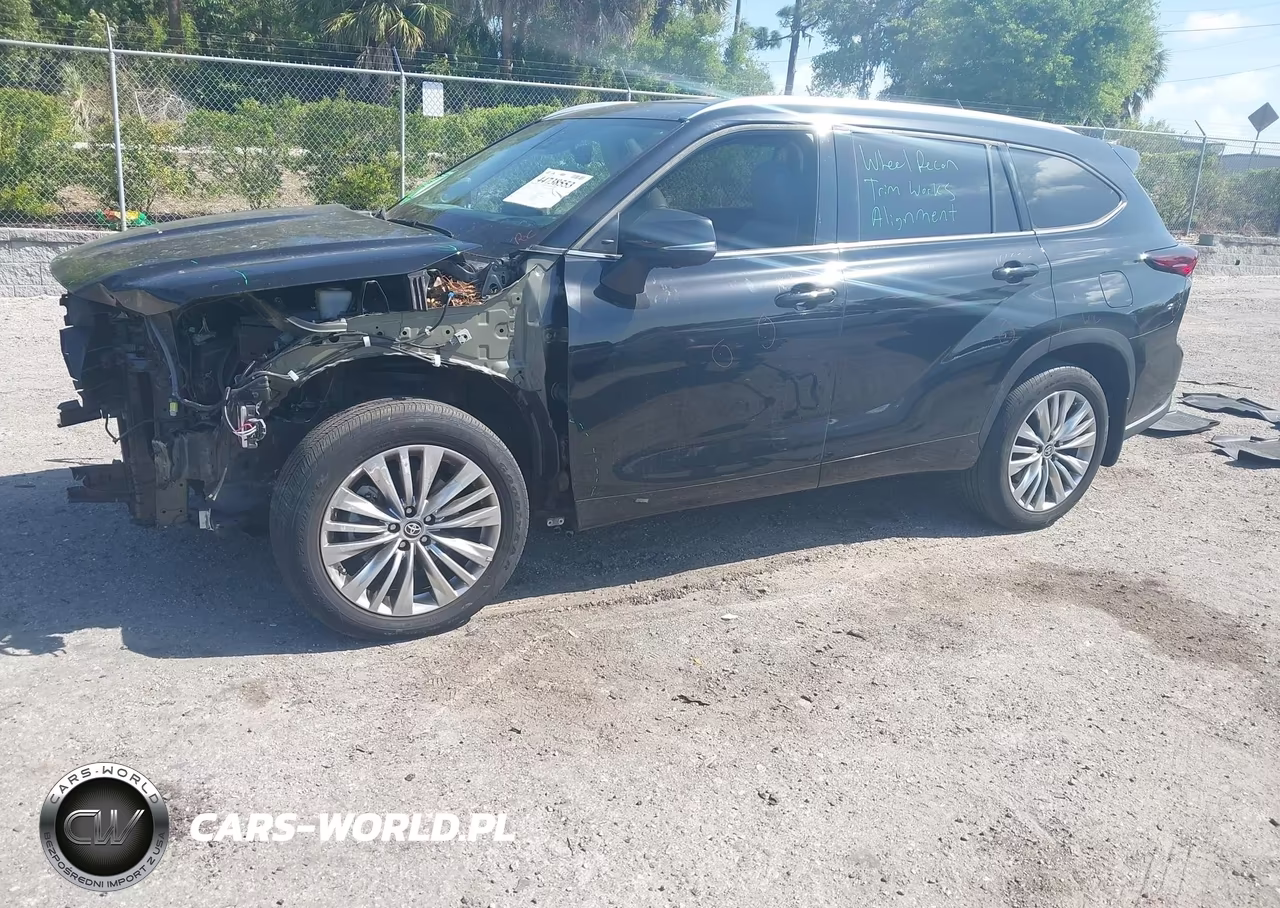2024 Toyota Highlander Platinum VIN:5TDKDRAH4RS540189 - 2