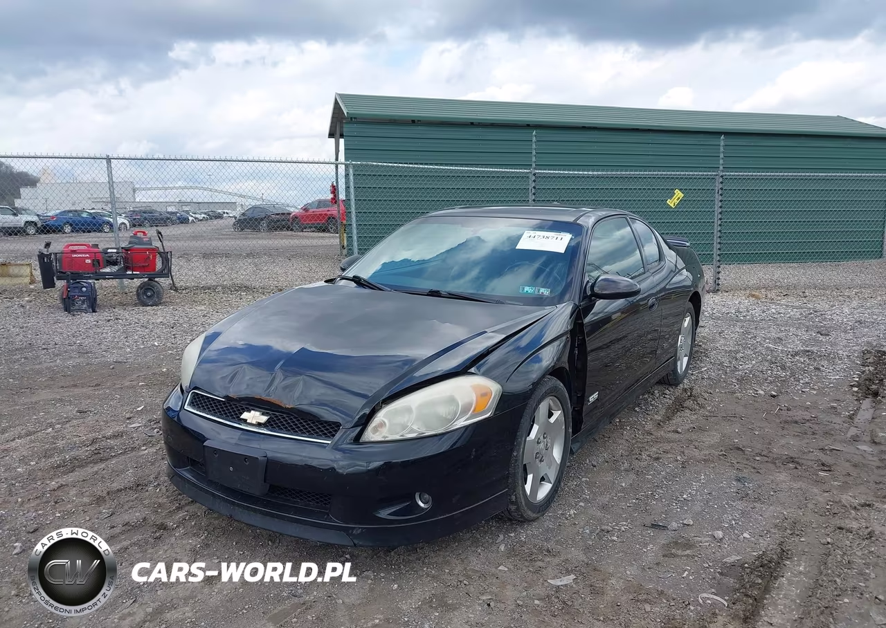 2006 Chevrolet Monte Carlo Ss VIN:2G1WL15C869368542 - 2