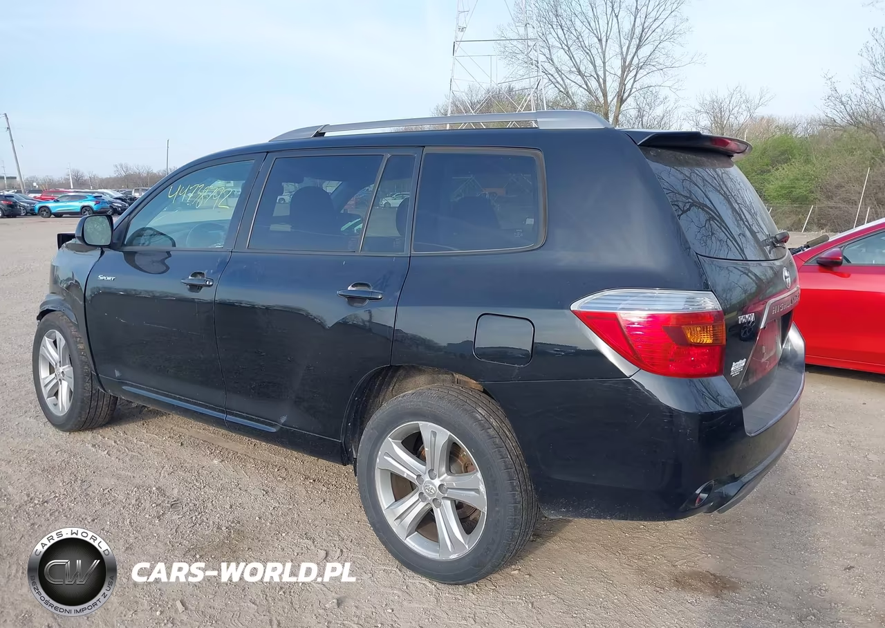 2009 Toyota Highlander Sport VIN:JTEES43A792129863 - 3