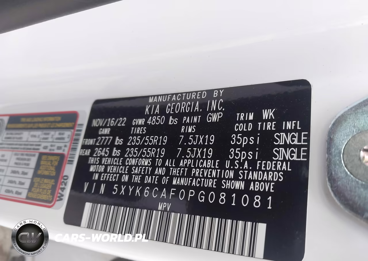 2023 Kia Sportage X-Line VIN:5XYK6CAF0PG081081 - 9