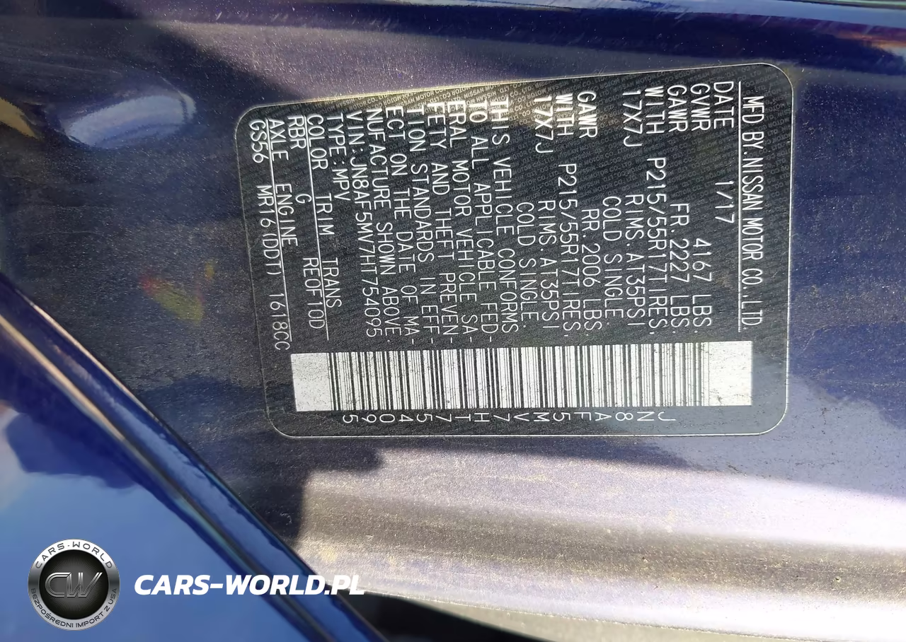 2017 Nissan Juke S VIN:JN8AF5MV7HT754095 - 9