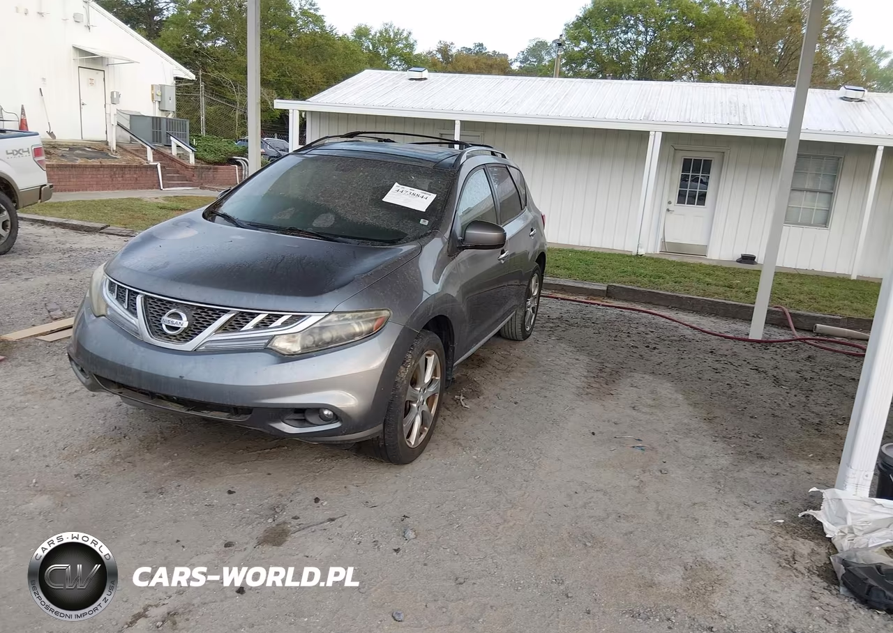 2013 Nissan Murano Le VIN:JN8AZ1MU7DW201513 - 2