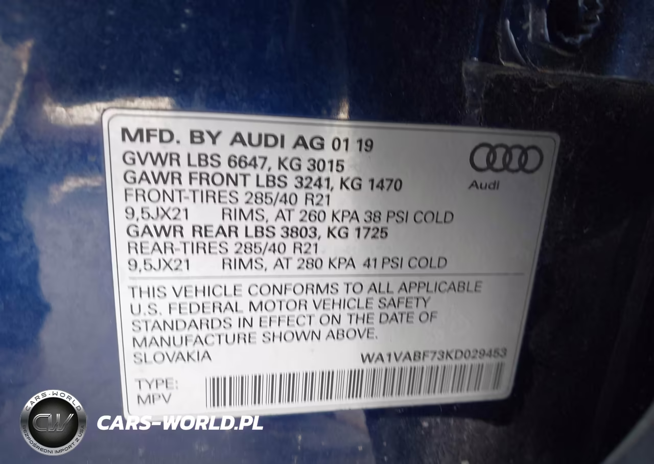 2019 Audi Q7 55 Premium VIN:WA1VABF73KD029453 - 9