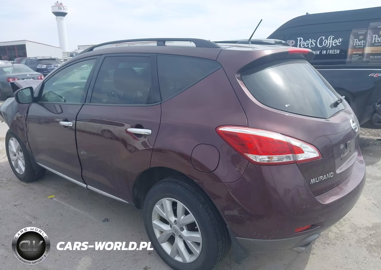 2014 Nissan Murano Sl VIN:JN8AZ1MW5EW515566 - 3
