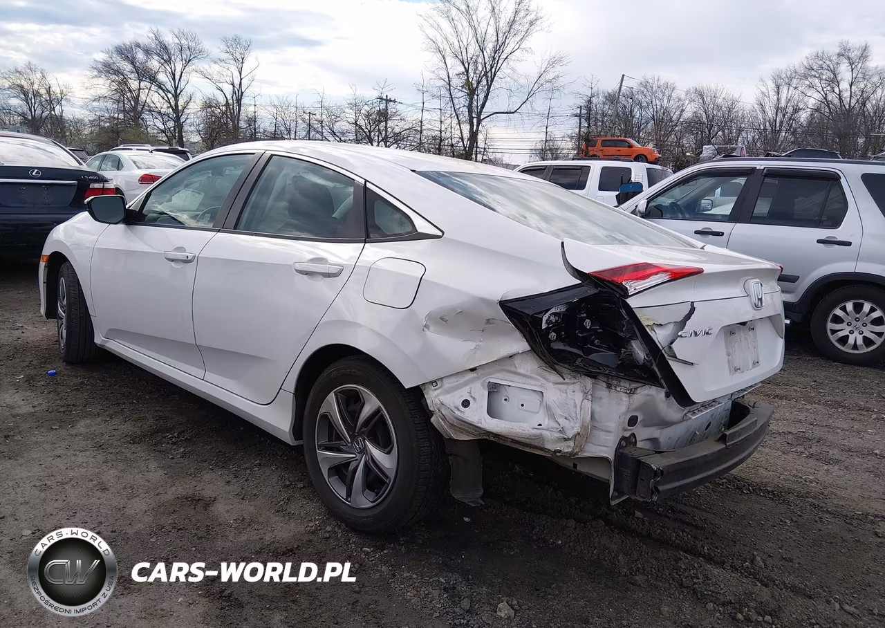 2019 Honda Civic Lx VIN:2HGFC2F63KH540483 - 3
