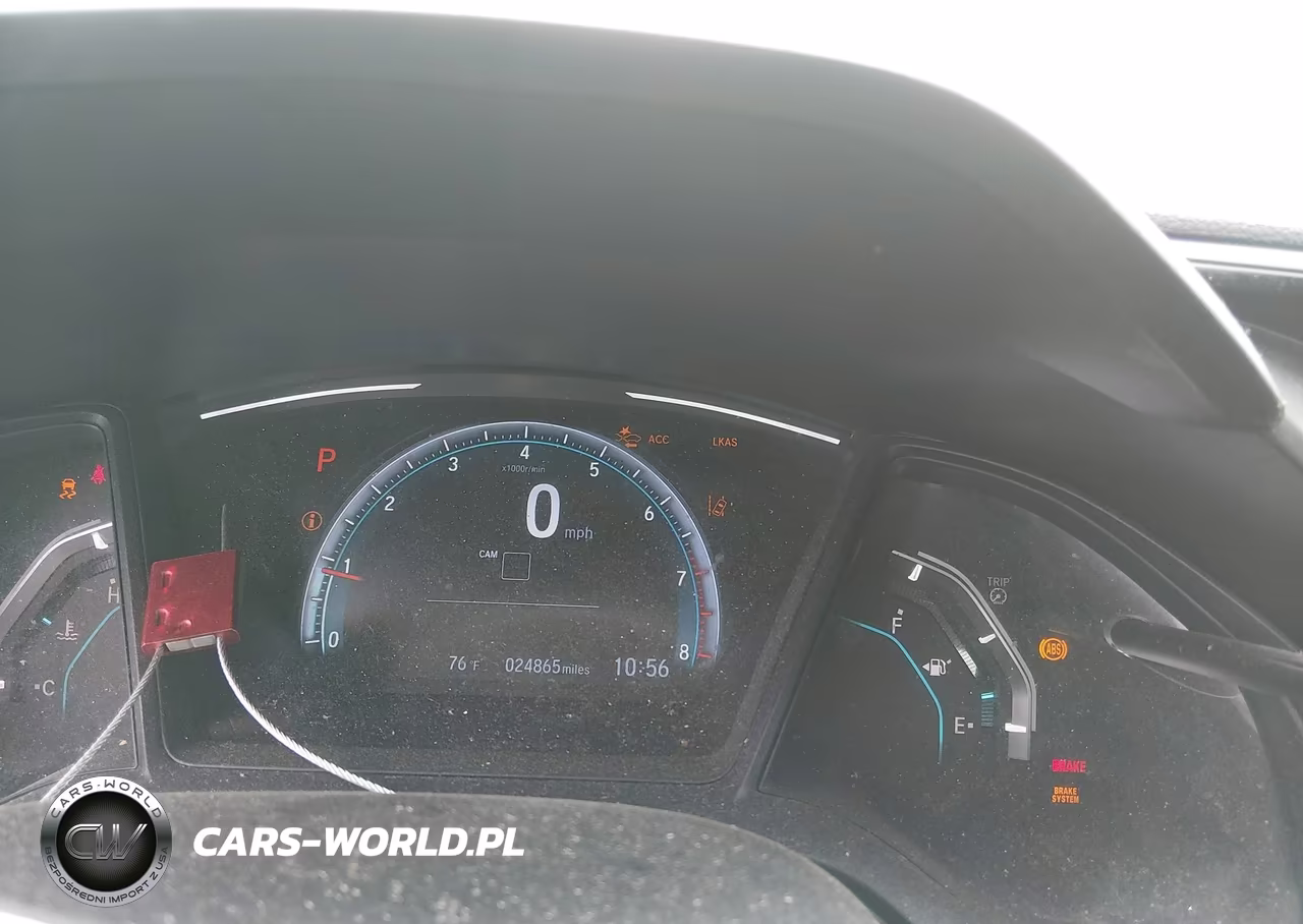 2019 Honda Civic Lx VIN:2HGFC2F63KH540483 - 7