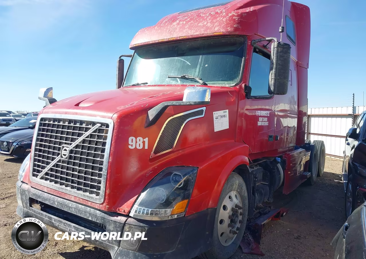 2012 Volvo Vn Vnl VIN:4V4NC9TG9CN544308 - 2