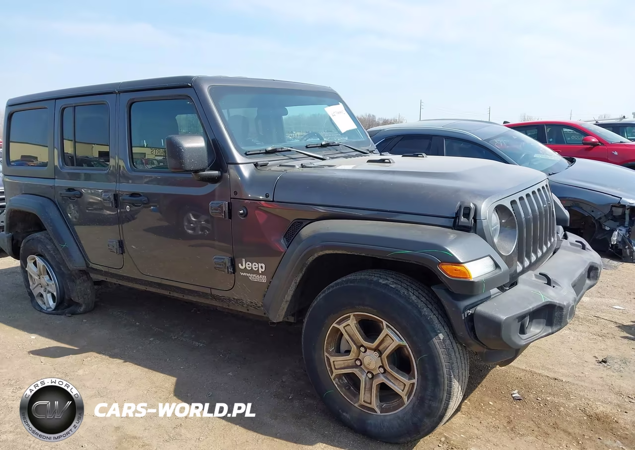 2020 Jeep Wrangler Unlimited Sport S 4X4 VIN:1C4HJXDGXLW117201 - 13