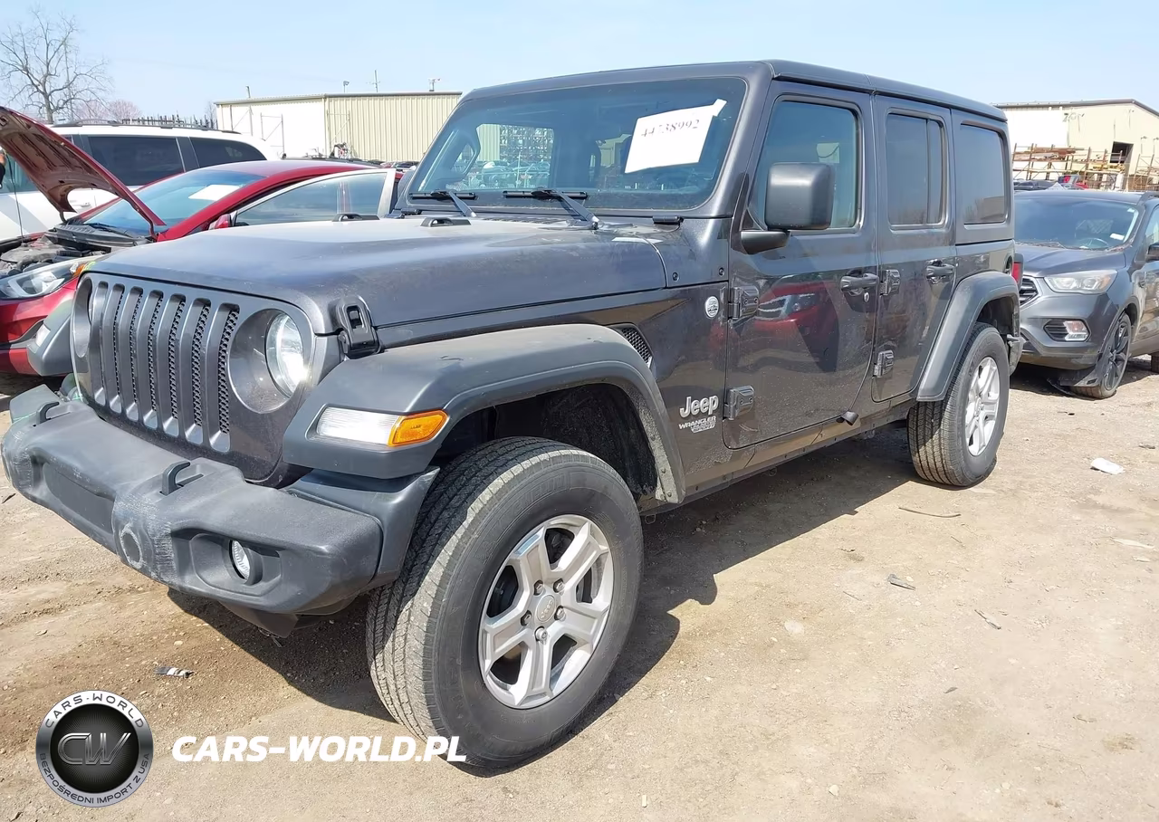 2020 Jeep Wrangler Unlimited Sport S 4X4 VIN:1C4HJXDGXLW117201 - 2