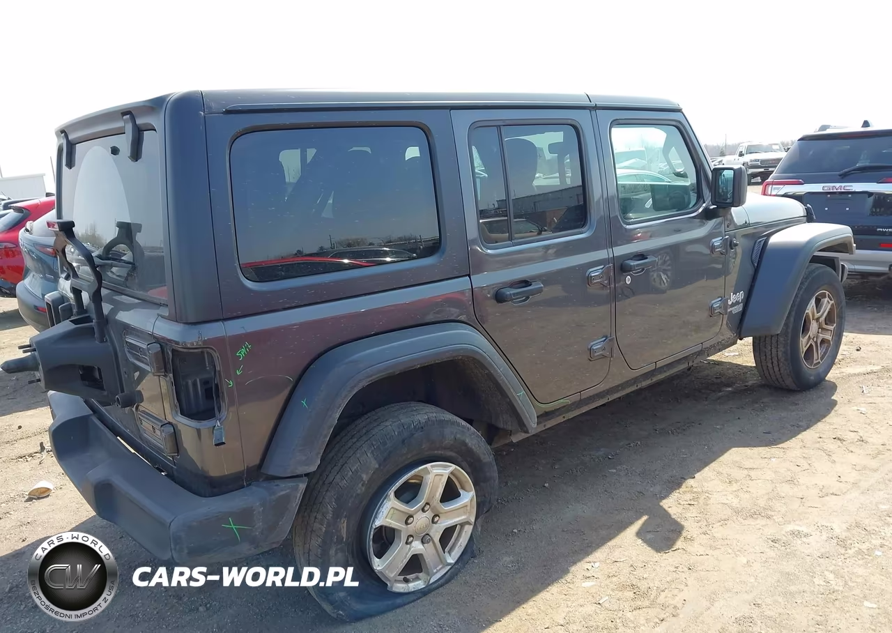 2020 Jeep Wrangler Unlimited Sport S 4X4 VIN:1C4HJXDGXLW117201 - 4