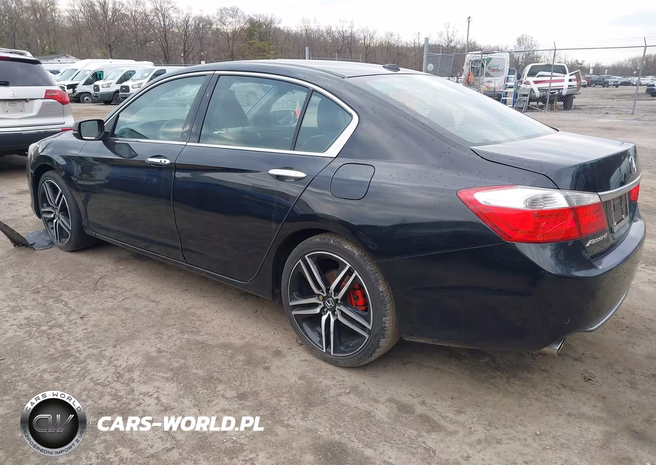 2014 Honda Accord Ex-L V-6 VIN:1HGCR3F83EA002507 - 3