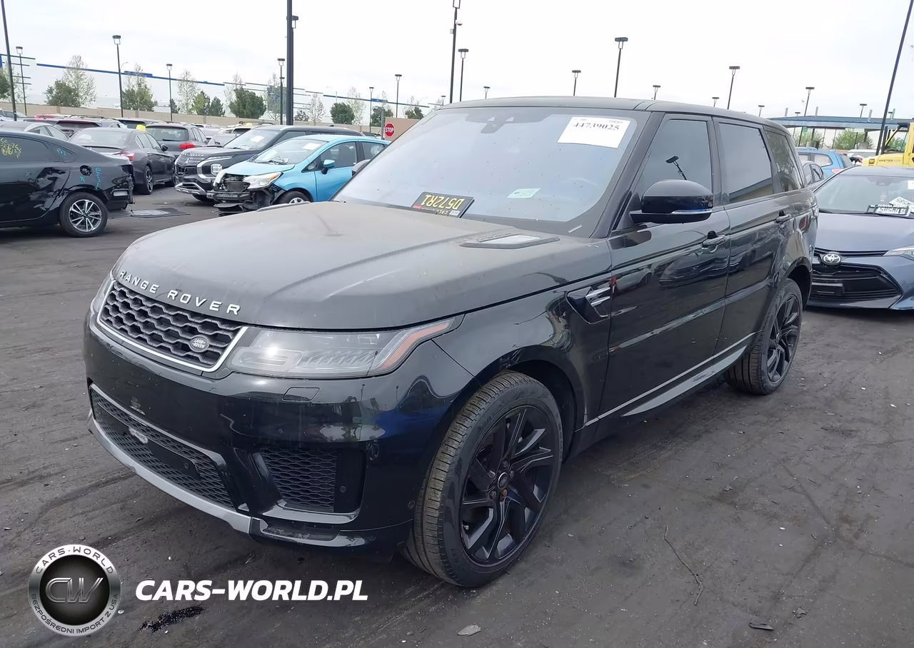 2019 Land Rover Range Rover Sport Hse Mhev VIN:SALWR2RU8KA865631 - 2