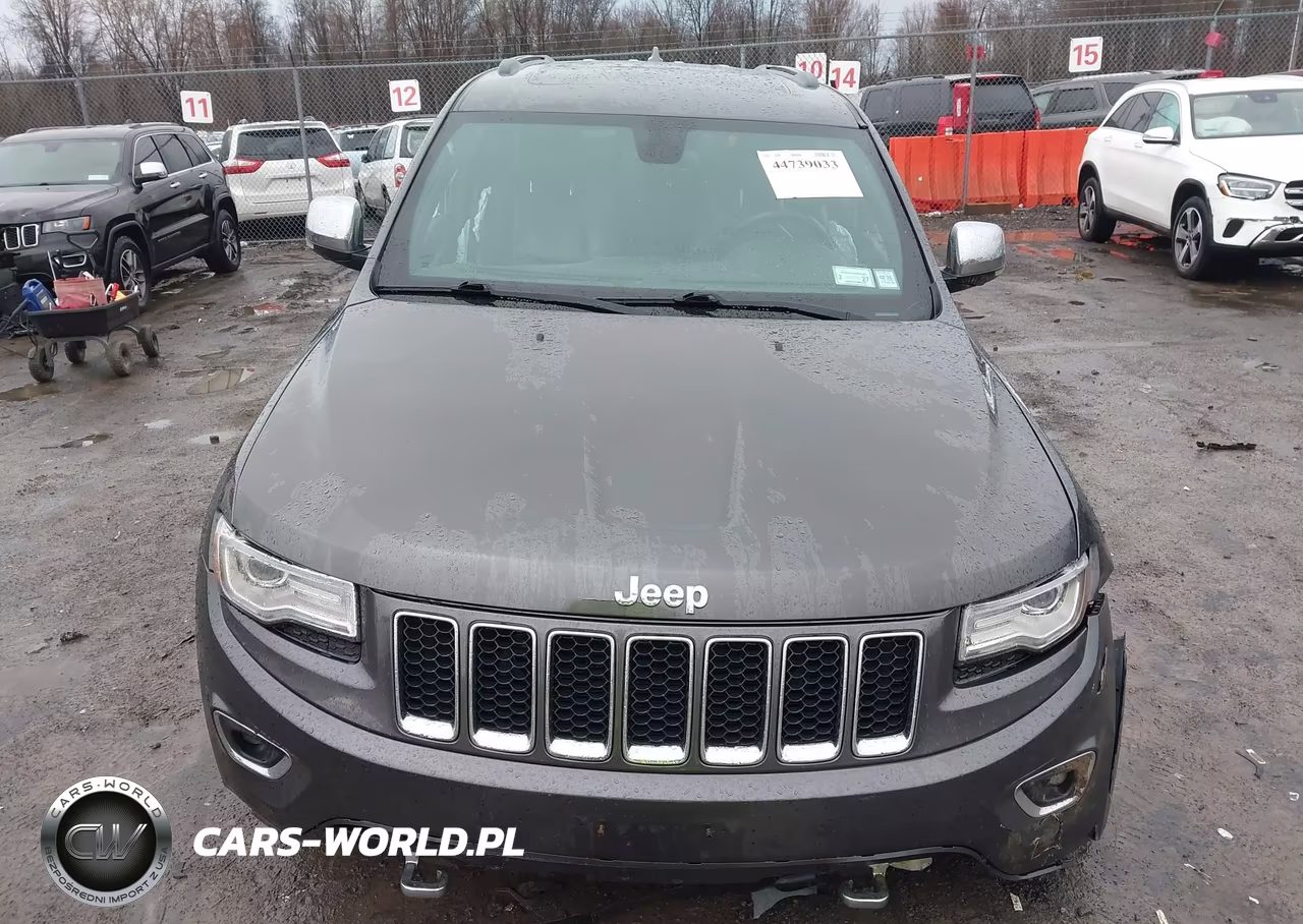 2014 Jeep Grand Cherokee Overland VIN:1C4RJFCT6EC500425 - 12