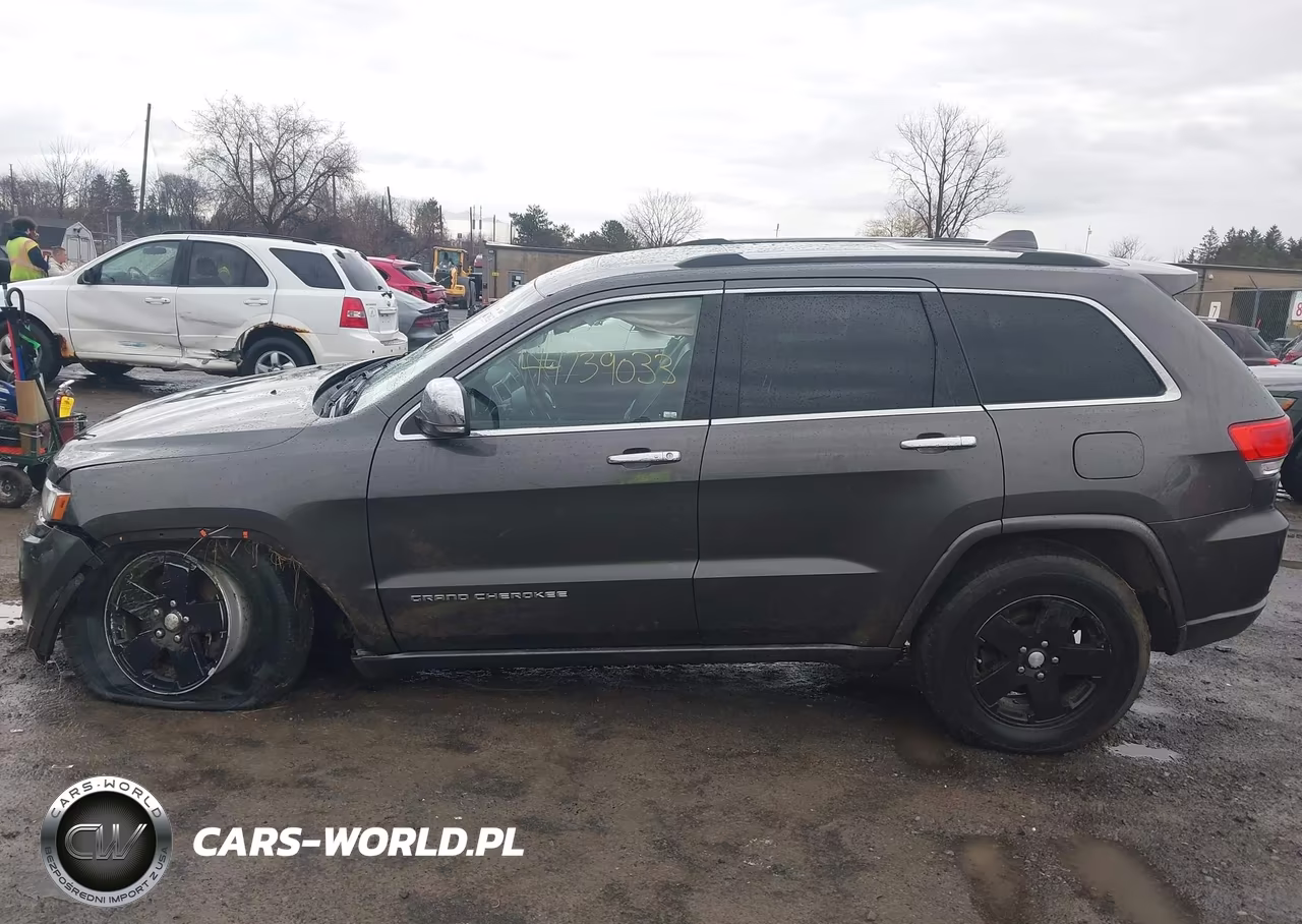 2014 Jeep Grand Cherokee Overland VIN:1C4RJFCT6EC500425 - 14