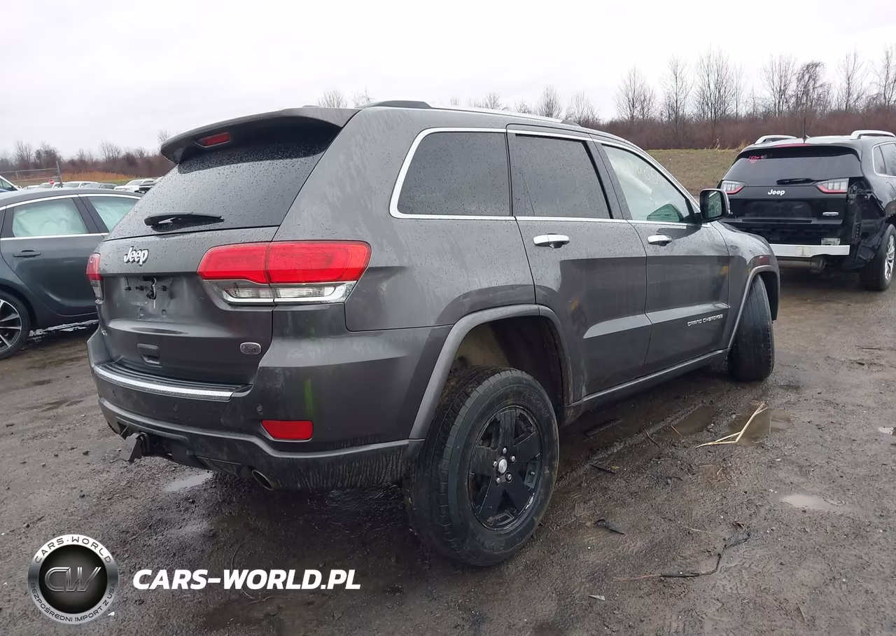 2014 Jeep Grand Cherokee Overland VIN:1C4RJFCT6EC500425 - 4