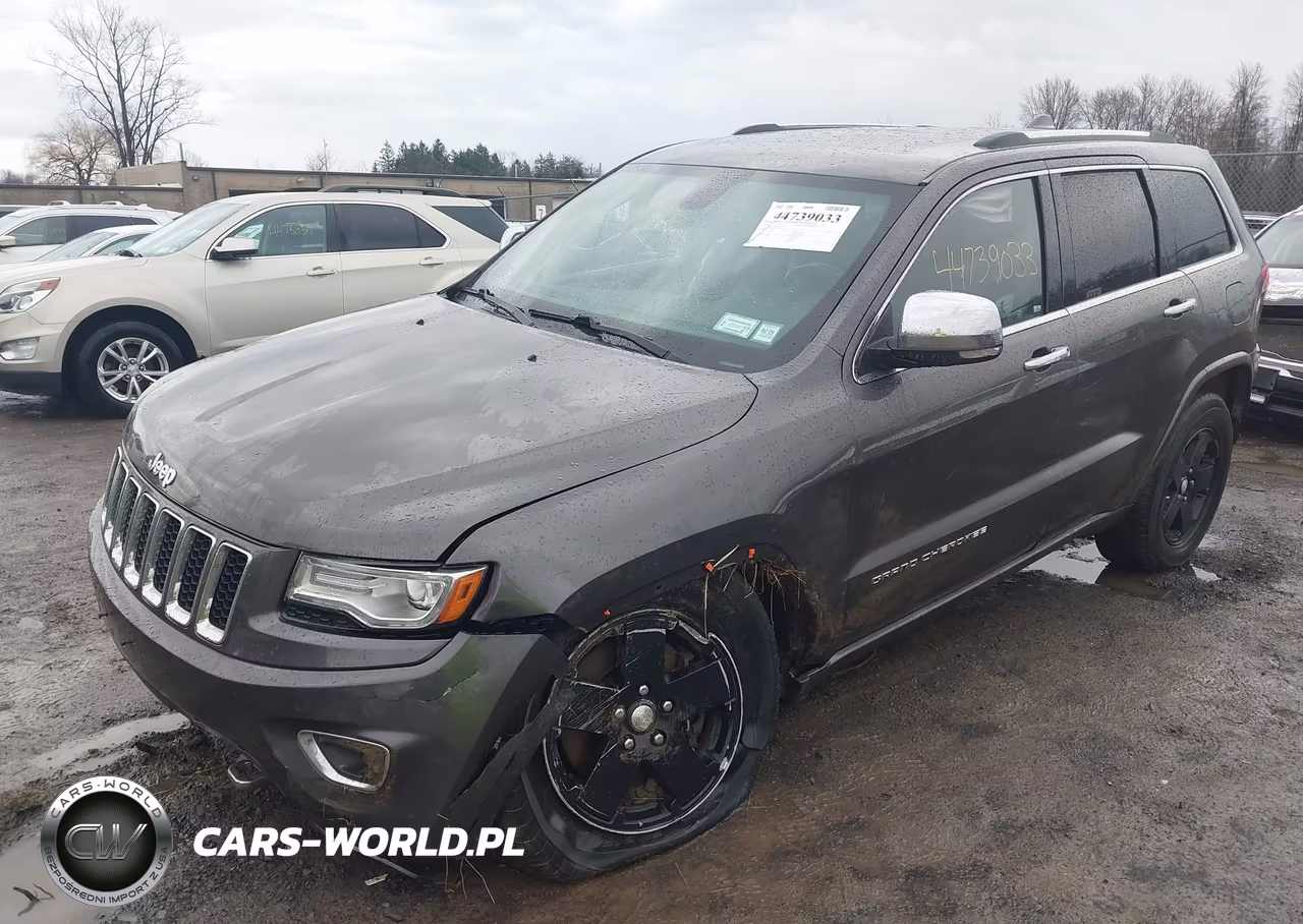 2014 Jeep Grand Cherokee Overland VIN:1C4RJFCT6EC500425 - 6