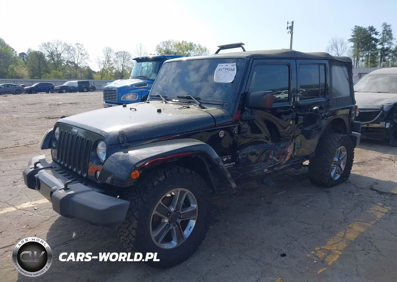 2016 Jeep Wrangler Unlimited Sahara VIN:1C4BJWEGXGL258551 - 2