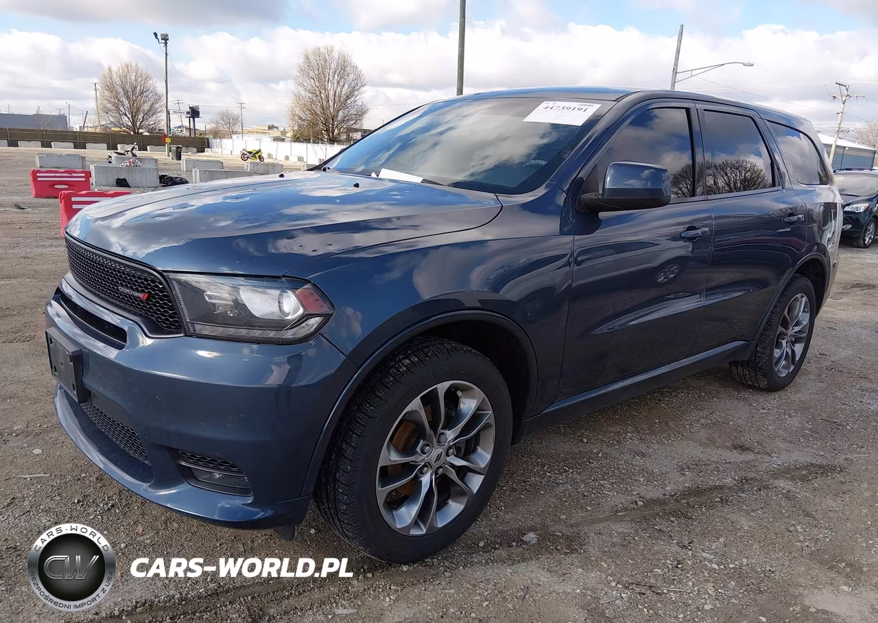 2020 Dodge Durango Gt Awd VIN:1C4RDJDG5LC248255 - 2