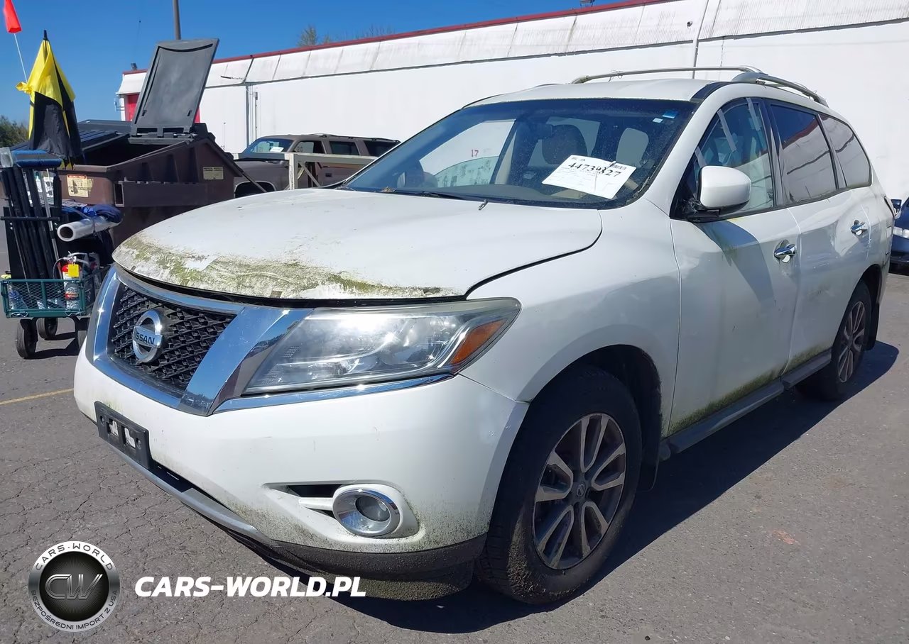 2014 Nissan Pathfinder Sv VIN:5N1AR2MM1EC725238 - 2